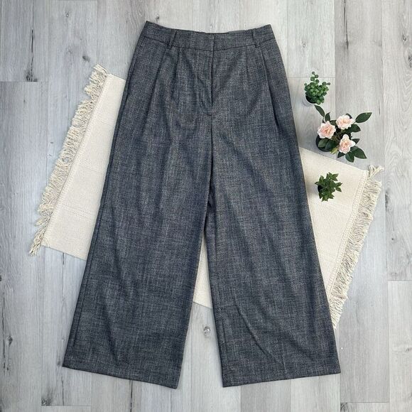 Worthington Pants - Worthington Womens Pants Trousers High Rise Gray Dress Career Pants Size 10P